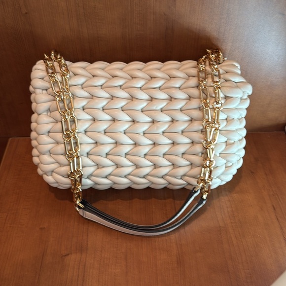NWT MICHEAL KORS Tribeca Large Hand-Braided Shoulder Bag - Picture 2 of 13